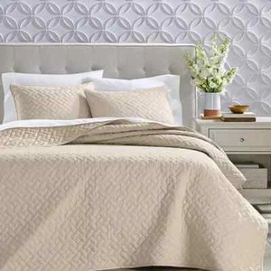 Charter Club Chambray Wendedecke - hellbraun - King Size - Bild 1 von 2