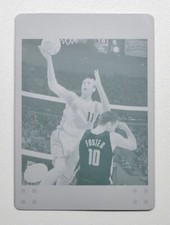 2007-08 Topps Press Plates Cyan #96 Zydrunas Ilgauskas 1/1