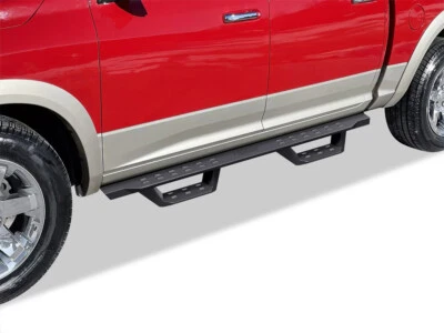 Pasos deslizantes APS Black Overland aptos para Dodge Ram 1500 2500 3500 09-18 doble cabina Foto 1 de 4