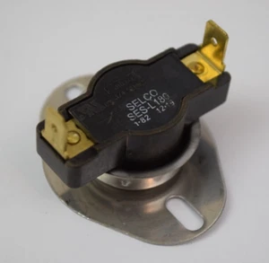 1x Selco SES-L180 Thermostat, 3/4" Disc 120/240 VAC 25A SPDT 1500 VAC Airstream - Picture 1 of 5