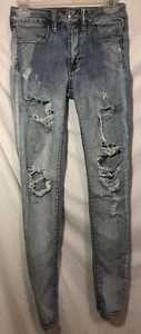 American Eagle Super Super Stretch Women’s Jeans Size 2 / 24x28 - Picture 1 of 10
