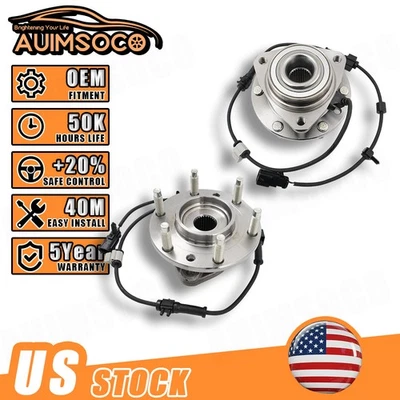 Kit de montaje de buje de cojinete de rueda delantera 2X para Chevrolet Trailblazer Ssr GMC Envoy Foto 1 de 4