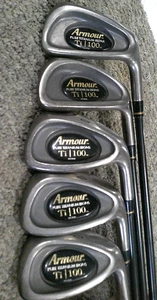 Armour Ti 100 Titanium Irons 6,7,8,9,PW  Regular - Picture 1 of 7