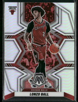 2021-22 Panini Mosaic Silver Prizm Lonzo Ball #33 A1 - Image 1 of 2