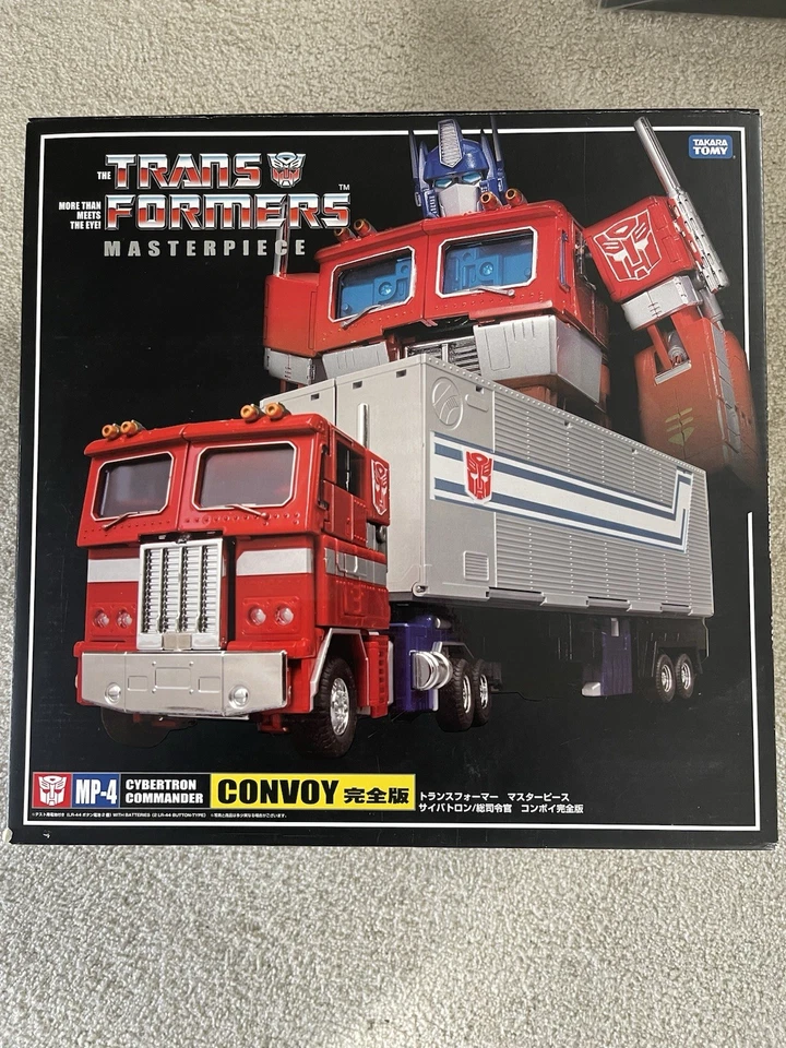MP-04 MASTERPIECE CONVOY Commander Transformers TAKARA TOMY SEALED - Immagine 1 di 4