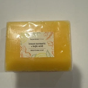1-Pack Turmeric Glow Soap - Handmade Skin Brightening with Lemon & Kojic Acid - Picture 1 of 1
