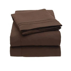 3 Piece 2000 12 Colors Collection Egyptian Quality Deep Pocket Bed Sheet Set,... - Bild 1 von 1