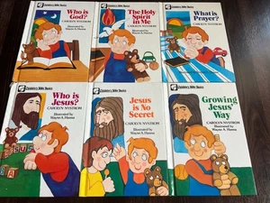 Moody Press Children's Bible Basics Books HC Carolyn Nystrom Lot Of 6 - Picture 1 of 5