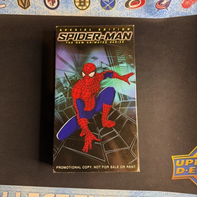 Promotional Copy Never Released Spider-Man: The New Animated Series (VHS, 2003) - Image 1 of 3