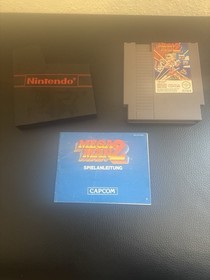 Mega Man 2 Mit  Spielanleitung + Schuber Nintendo NES MODUL - Gepr&uuml;ft