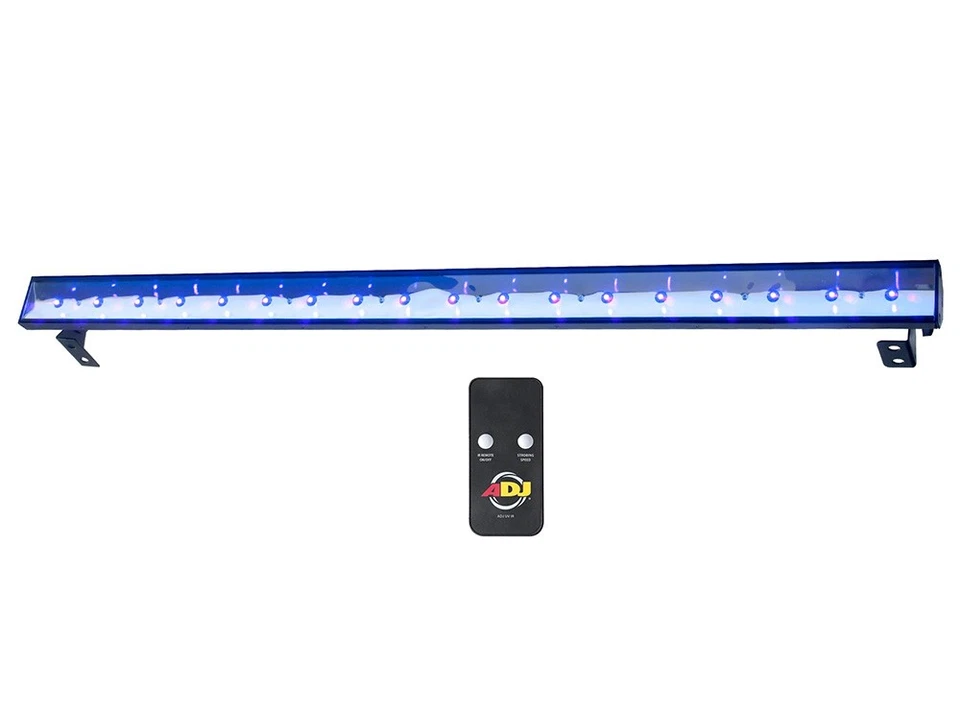 American DJ Eco UV Bar Plus IR 18 X 3W Black Light 120-Degree Light - Closeout - Image 1 of 1