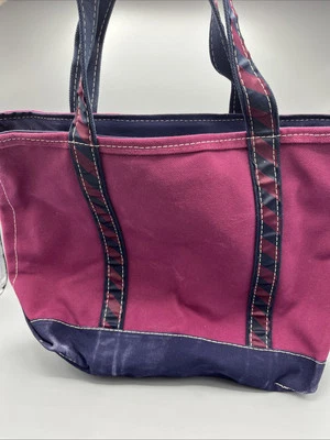 LL Bean сумка с короткими ручками путешествий пляж покупки пикника лодки и сумка с короткими ручками холст бассейн сумка - Изображение 1 из 4