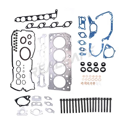 Fit MITSUBISHI TRITON MN ML 2.5L 4D56DI 4WD VRS Cylinder Head Gasket Kit /W Bolt - image 1 of 4