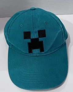 2015 - Minecraft Creeper Snap Back Cap - Hat Official Jinx Snapback Adjustable - Picture 1 of 8