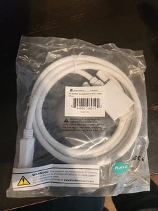 Cable Monoprice 6 pies 28 AWG Display Port a VGA NUEVO - Imagen 1 de 2