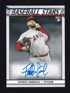 Serie Topps Update 2020 #BSA-PS PATRICK SANDOVAL RC estrellas de béisbol automático novato - Imagen 1 de 2