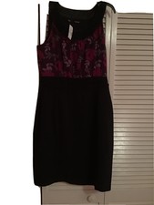 maurices burgundy dress