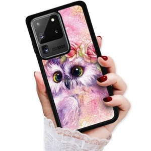 ( For Samsung Note 20 Ultra ) Back Case Cover AJ12417 Cute Owl - Photo 1 sur 5
