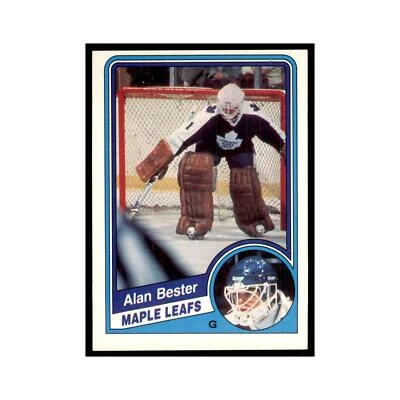 1984 O-Pee-Chee Allan Bester RC Toronto Maple Leafs #297 - Image 1 of 3