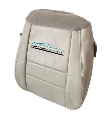 Passenger Bottom Leather Seat Cover Gray 08-12Compatible with Ford Escape Hybrid - Image 1 of 4