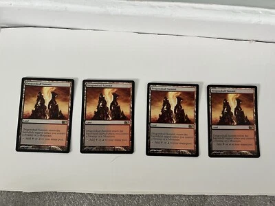 4 x Dragonskull Summit - Magic 2013 / M13 (Magic/MTG) Play SET - Image 1 of 2