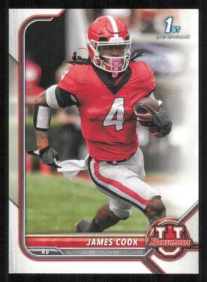 2022 Bowman University #19 James Cook - Image 1 of 2