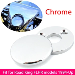 For Harley For Road King 1994-up Motorcycle Fork Lock Cover Chrome - Picture 1 of 10