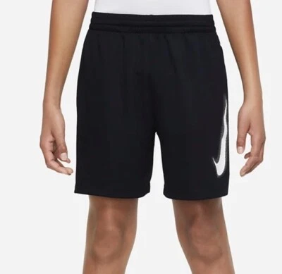 $28 Nike Boys Dri Fit Shorts 76K501 023 Size 4 - Image 1 of 4
