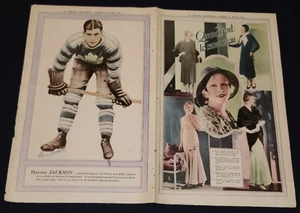 1931 - LA PRESSE - PREMIUM HOCKEY PHOTO - HARVEY JACKSON - TORONTO MAPLE LEAFS - Picture 1 of 6