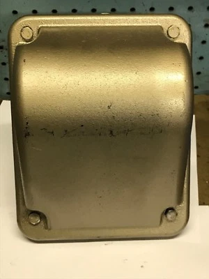 Baldor Cast Iron Electric Motor Terminal Conduit Box W/Cover for 284-286 FR