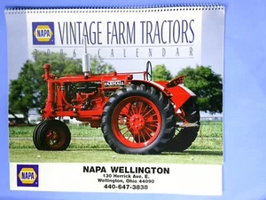 Farm Tractor Calendar 2006 Vintage & Antique Tractors NAPA Wellington OH - Picture 1 of 4