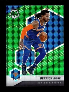 2020-21 MOSAIC GREEN PRIZM #123 DERRICK ROSE KNICKS - Picture 1 of 1
