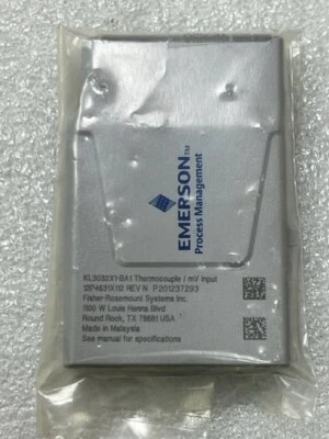 Emerson KL3032X1-BA1 Deltav Charm Thermocouple / mV Input Module New Sealed - Image 1 of 4
