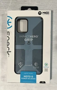 Speck ImpactHero Grip Slim Phone Case for Moto G Power 5G (2023) - Light Blue - Picture 1 of 1