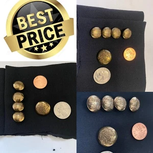  💎Ralph Lauren💎Gold/Bronze 1 (.80) Jacket 4 (.60) Cuff /Sleeve Buttons F0116 - Picture 1 of 4