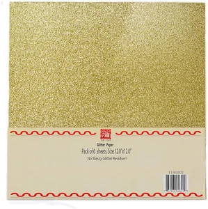 s Glitter Cardstock Paper, No-Shed Shimmer Glitter Papers, Cut Craft and DIY Pro - Picture 1 of 7