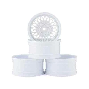 MST 501 Wheel Set w/12mm Hex (White) (4pcs) (Offset Changeable) (MXS-832103W) - Picture 1 of 4