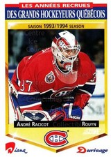 1993-94 Durivage Score #15 Andre Racicot