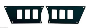 Aluminum Black Dash Panel 6 Switch 2015 Polaris RZR 900 900S STV USA MADE - Bild 1 von 2
