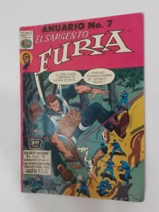 SGT. FURY #106 MARVEL Comics SPANISH Yearbook 'La Prensa' #7 Mexico 1973 - Picture 1 of 4