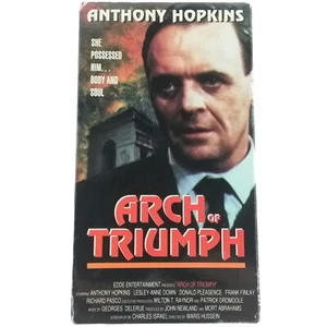 Arch Of Triumph VHS 1992 Anthony Hopkins - Picture 1 of 5