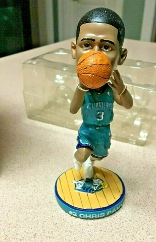 VINTAGE & GORGEOUS CHRIS PAUL BOBBLEHEAD NIB NEW ORLEANS HORNETS PELICANS Cover
