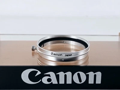 🌸[COMO NUEVO] Adaptador de filtro Canon Step Up Ring 50 mm abrazadera a 55 mm de Japón Foto 1 de 4