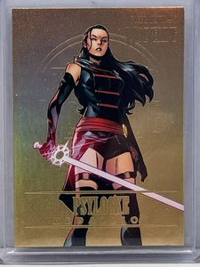 2023 Fleer Ultra Wolverine Gold Medallion /200 #M-36 - Psylocke - Picture 1 of 3