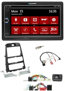 Blaupunkt Bluetooth DAB 2DIN USB DVD Lenkrad Autoradio für Hyundai Genesis 2010- - Bild 1 von 11