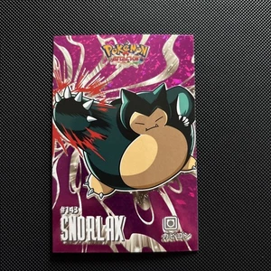Pokemon Snorlax #143 Database Attacks Set Pink Shattered Holo - Picture 1 of 2