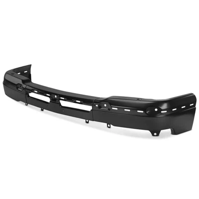 Black Front Bumper Face Bar Steel Fit for Chevrolet Silverado 1500 2003-2007 - Image 1 of 4