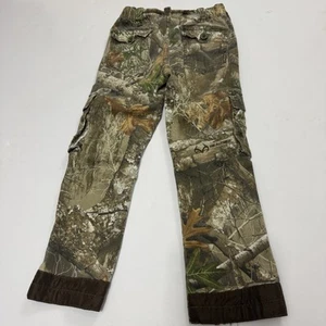 Realtree camouflage cargo pants. Boys size 6/7 - Picture 1 of 3