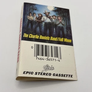 Vintage ✅ Charlie Daniel’s Band Full Moon ✅ Cassette Cover Insert Only 1980 Epic - Bild 1 von 5