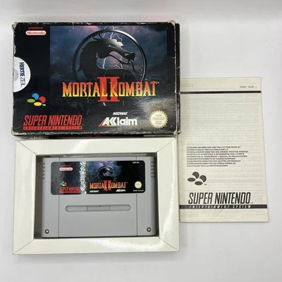 ⚡️ Mortal Kombat II / 2 / SNES Spiel / Super Nintendo - Bild 1 von 4